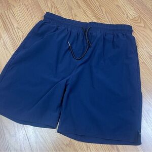Men's Navy Swim Board Shorts